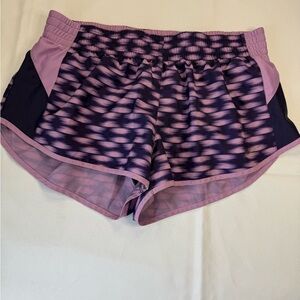 Nike Purple Athletic Shorts Dynamic Design